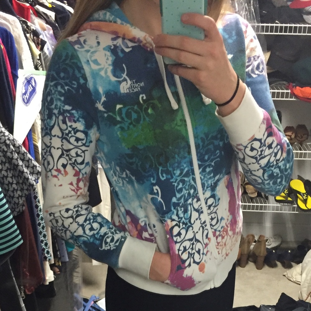 NORTH FACE zip up jacket - Picture 2 of 7